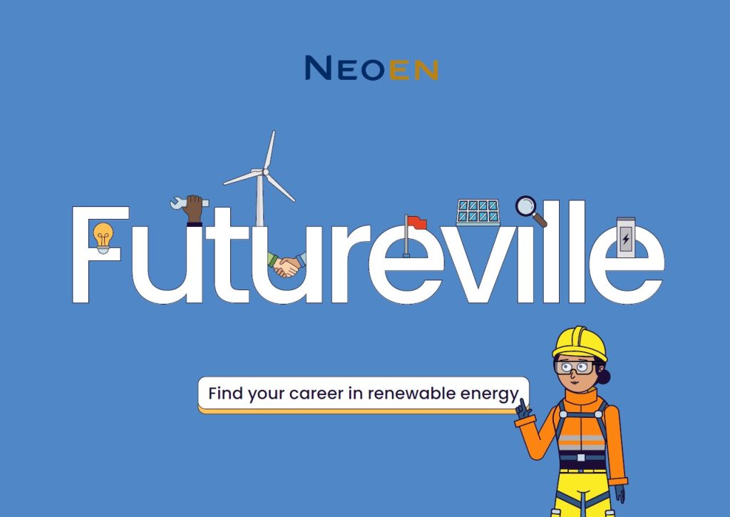 Futureville postcard